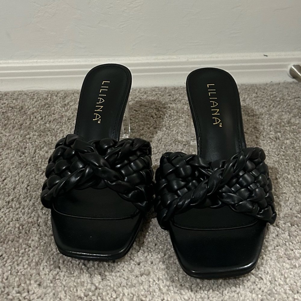 Black heels
